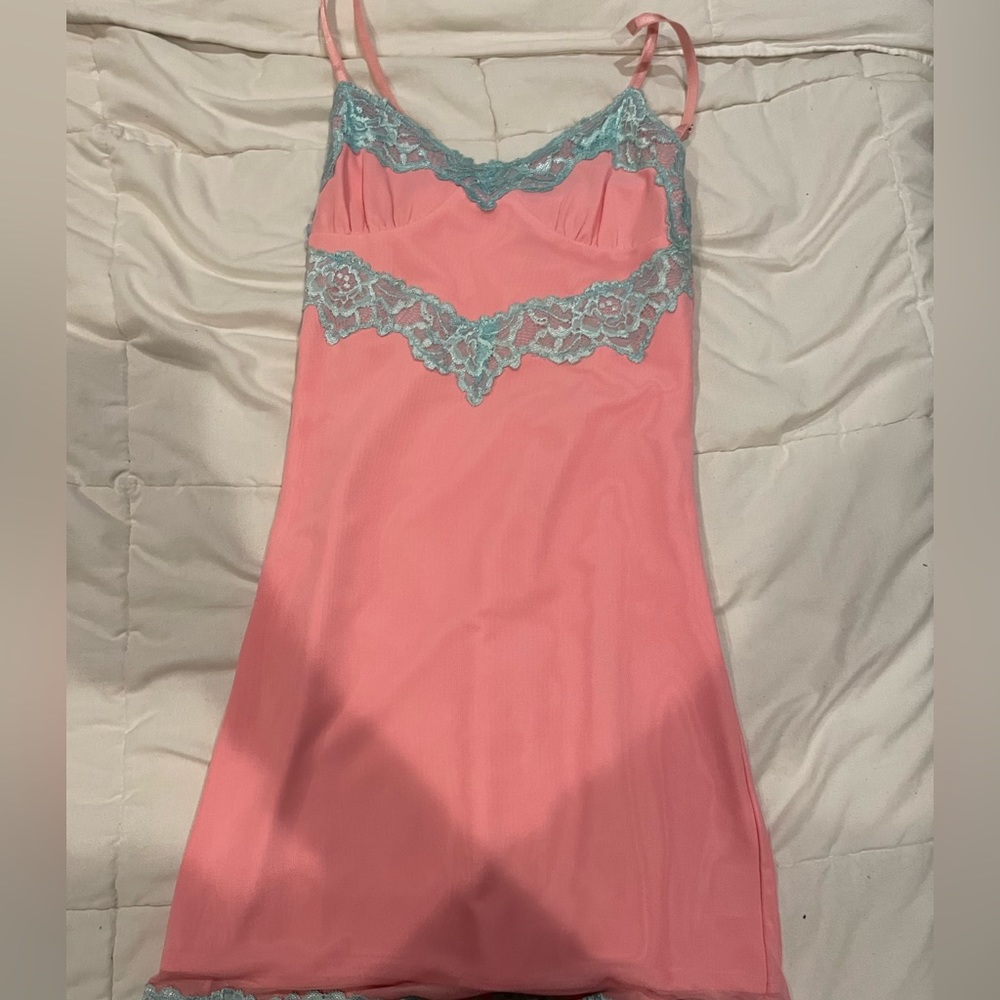 Tiger mist pink dress
